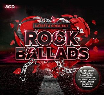 Various - Latest & Greatest Rock Ballads (3CD) - CD